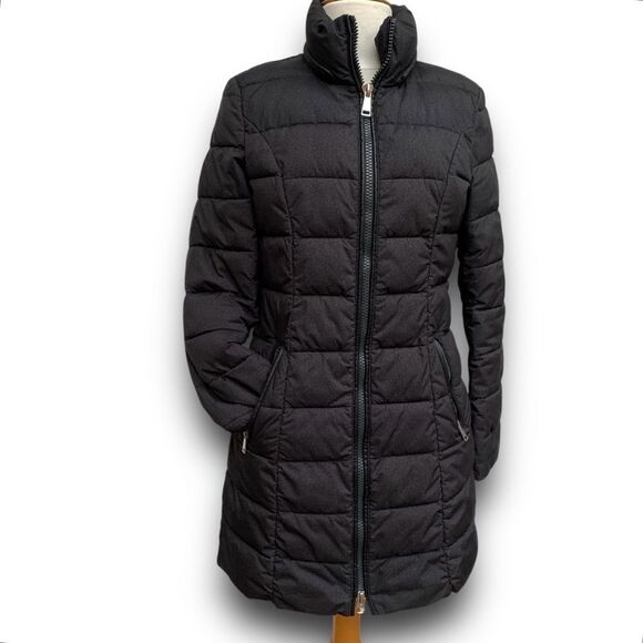 Halitech Black Winter Stretch Puffer Midweight Jacket Women's size Small - Picture 1 of 12